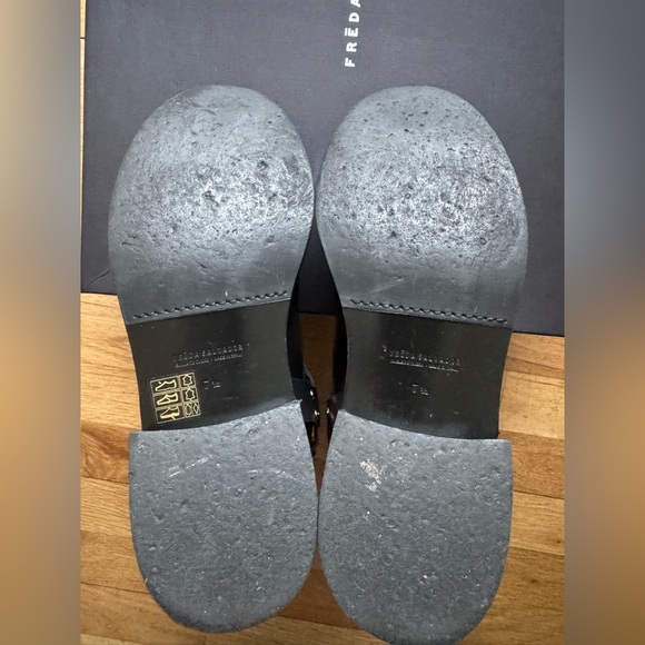 Freda Salvador Aeri Moto Boot w/Gold Hardware, 7.5 - Picture 7 of 11